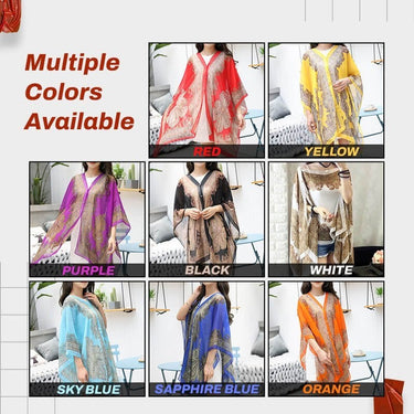 Versatile Sun Protection Chiffon Shawl - Supshell